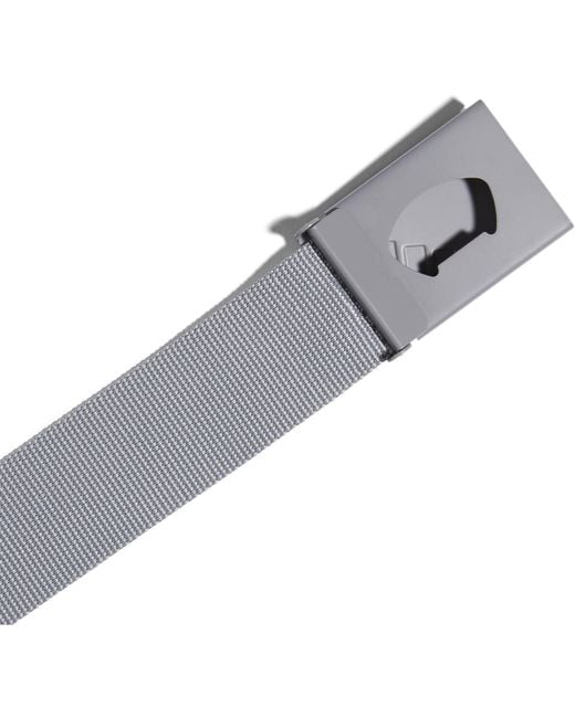 Adidas Gray Golf Webbing Belt for men