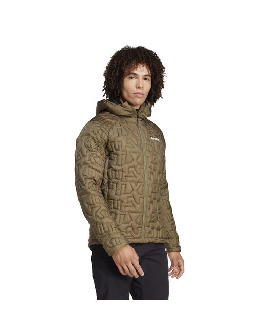 Adidas Green Breathable Waterproof Jacket for men