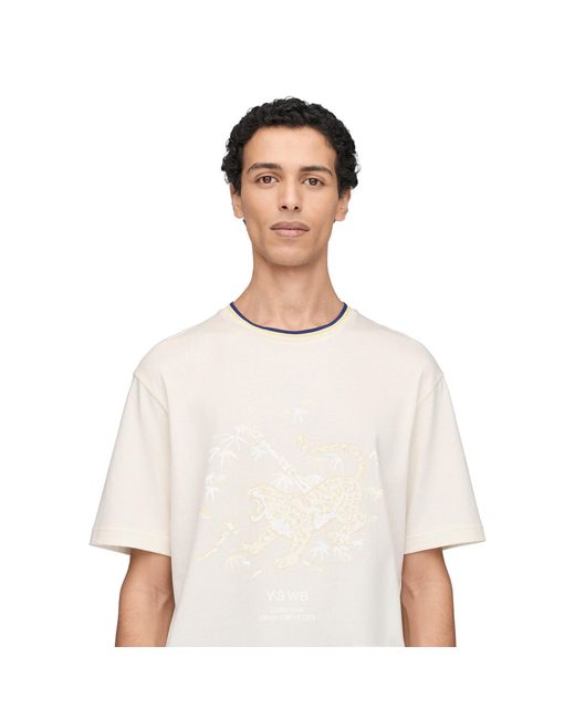 Adidas Originals White By Wales Bonner X Y3 Graphic T-Shirt for men