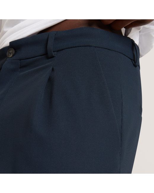 Ted Baker Blue Textured Trouser for men