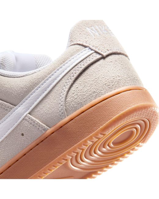Nike White Low-Top Trainers