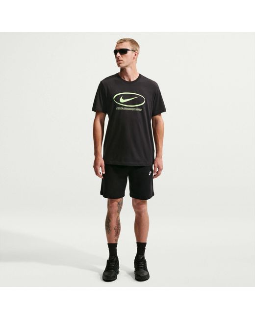 Nike Black T-Shirt for men