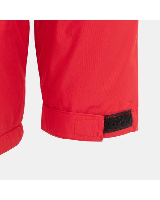 Gelert Red Fleece Lined Windproof Detachable Hood Parka for men