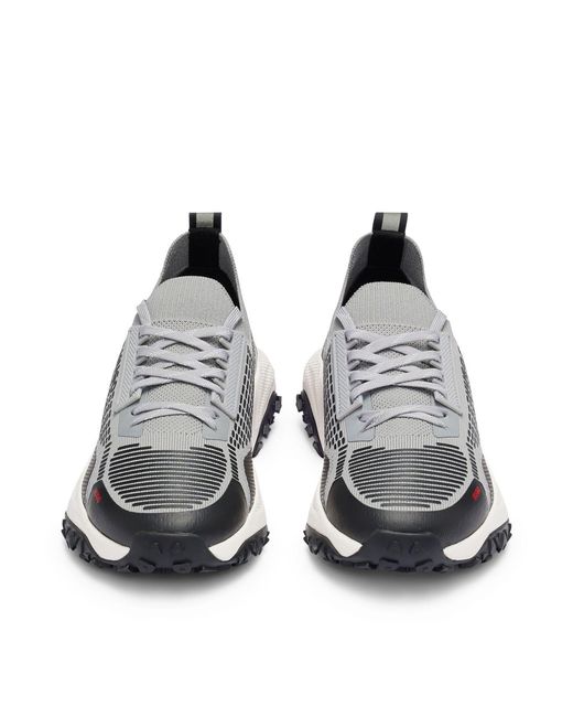 HUGO Gray Go1St Trainers for men