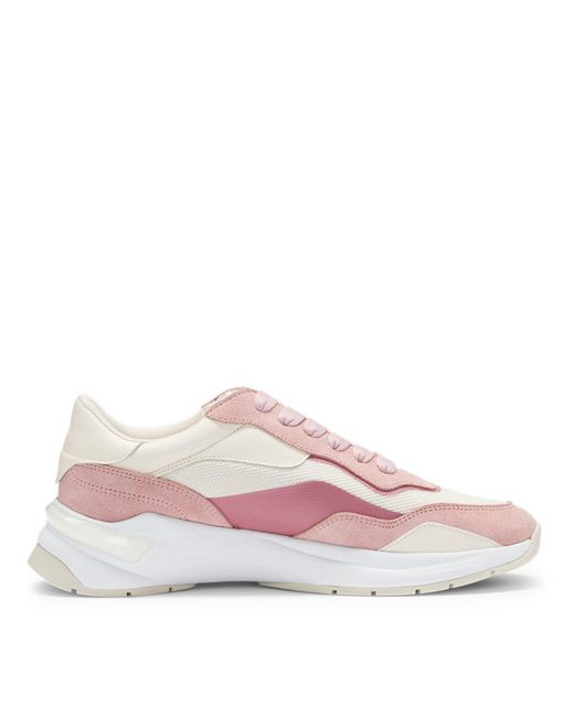 Boss Pink Skylar Trainers