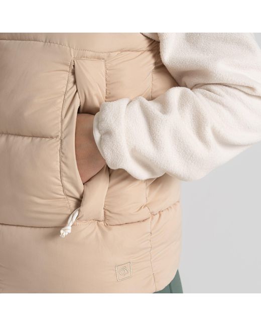 Craghoppers Natural Eilish Hooded Sleeveless Gilet