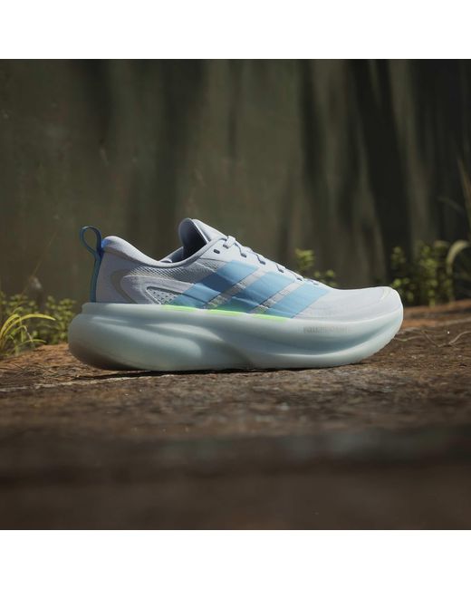Adidas Blue Supernova Glide Running Shoes