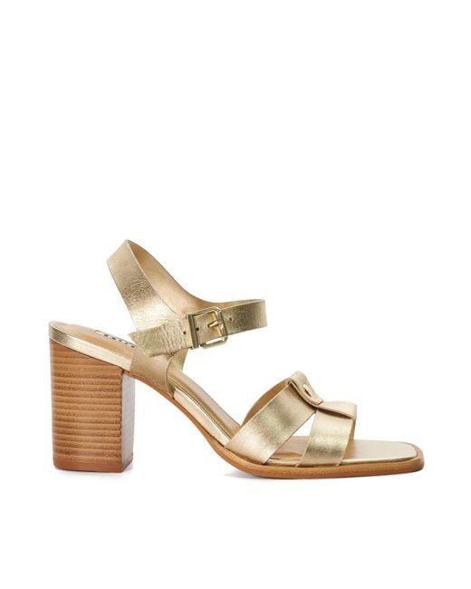 Dune Metallic Jessia Heeled Sandal