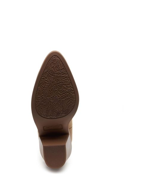 Rocket Dog Brown Feather Ankle Boots
