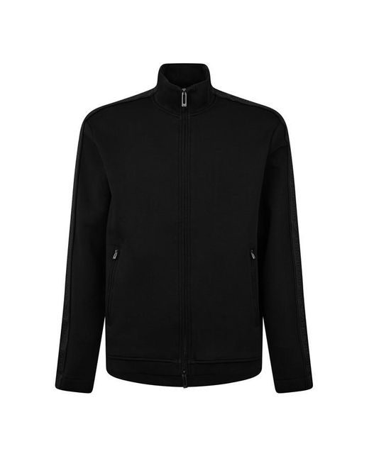 Emporio Armani Black Double-jersey Sweatshirt for men