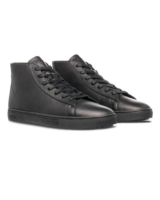 CLAE Black Adults Low-Top Trainers