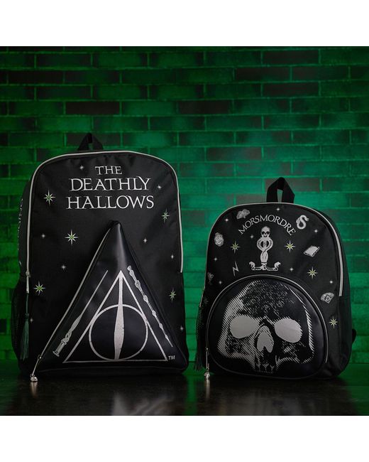 Harry Potter Green Dark Arts Backpack Morsmorde