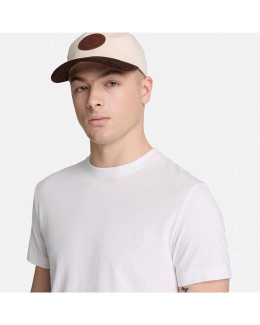 Timberland White Timb Dunstan Tee for men