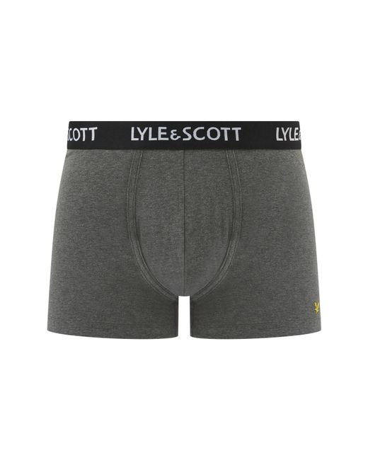 Lyle & Scott Black Lyle Ethan 3Pk for men