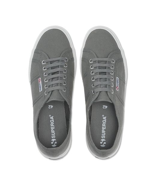 Superga Gray Cotu Classic Canvas Trainers