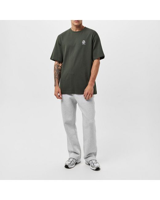 Daily Paper Green Eli Short-Sleeve Regular Fit T-Shirt for men