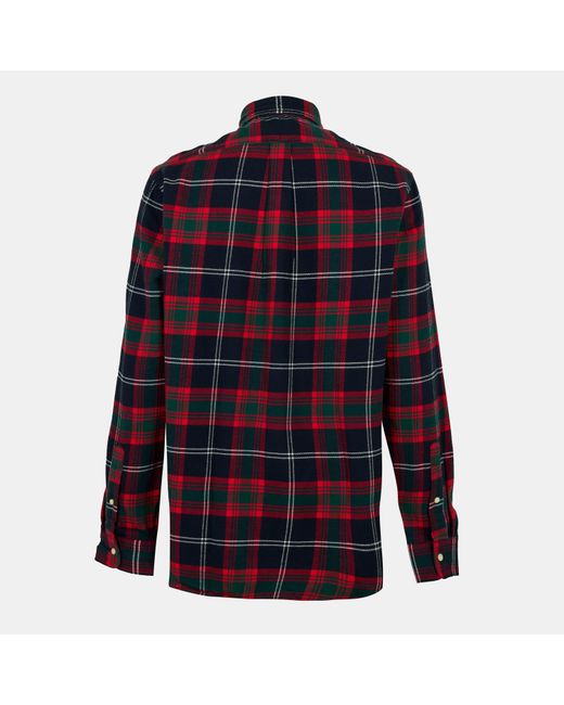 Ralph Lauren Blue Long Sleeve Plain Shirt for men