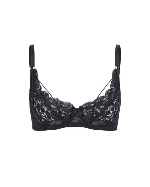Agent Provocateur Black Dedee Balconette Underwired Bra