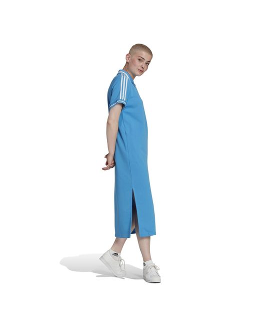 Adidas Originals Blue Regular T-Shirt Dress