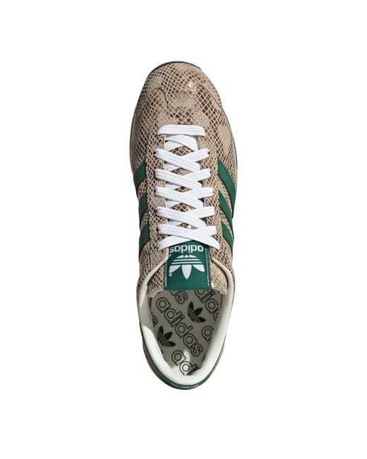 Adidas Originals Green Country Japan Low-Top Trainers for men