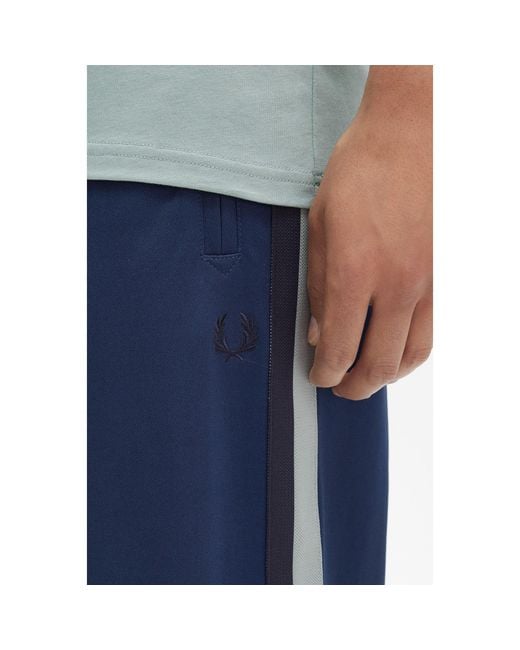 Fred Perry Blue Poly Tracksuit for men