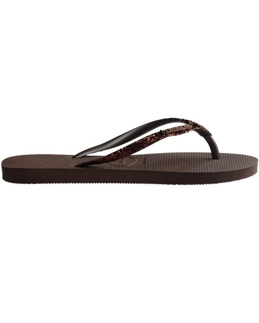 Havaianas Brown Flip Flops