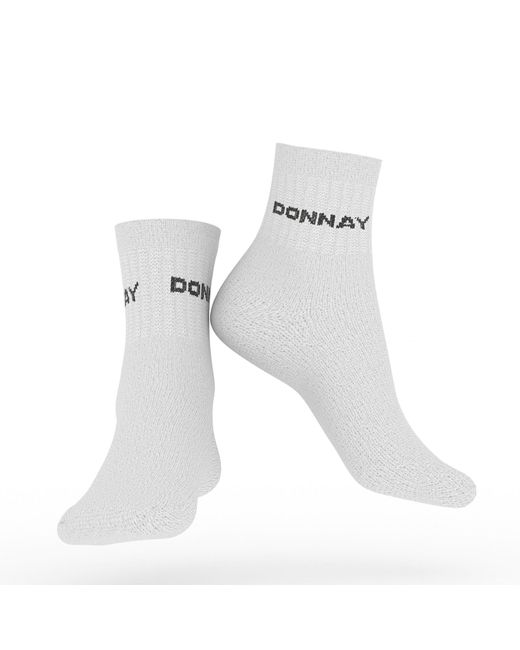 Donnay White 10 Pack Quarter Socks