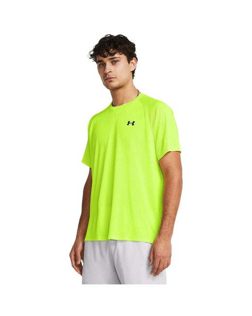 Under Armour Green S Tech 2.0 Short Sleeve T-shirt High Vis Yellow Xl for men