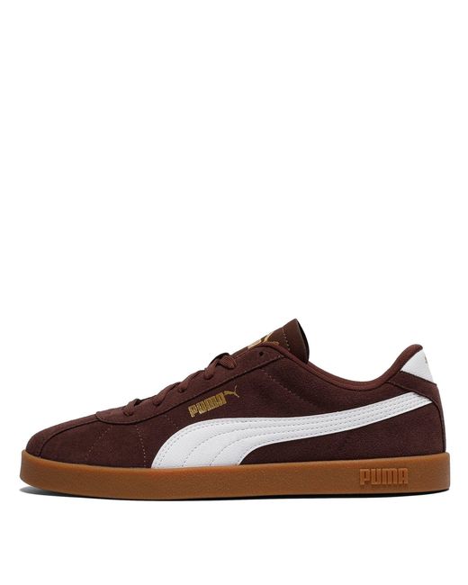 PUMA Brown Low-Top Trainers for men