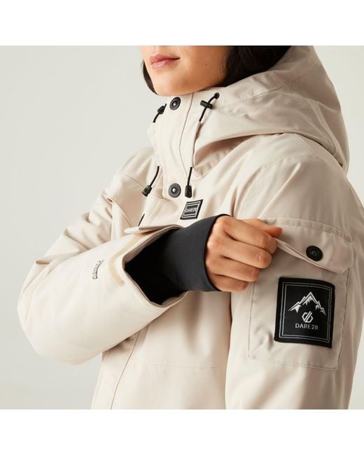 Dare 2b Natural Ski Life Recycled Waterproof Breathable Insulated Waterproof Jacket
