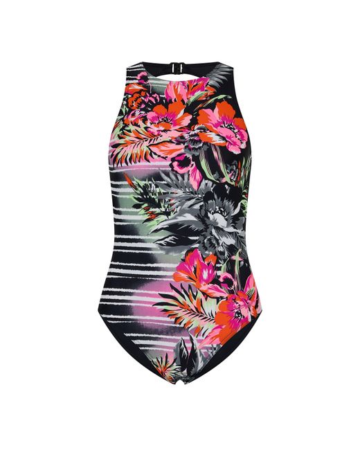 Zoggs Red Latino Love Hi Front