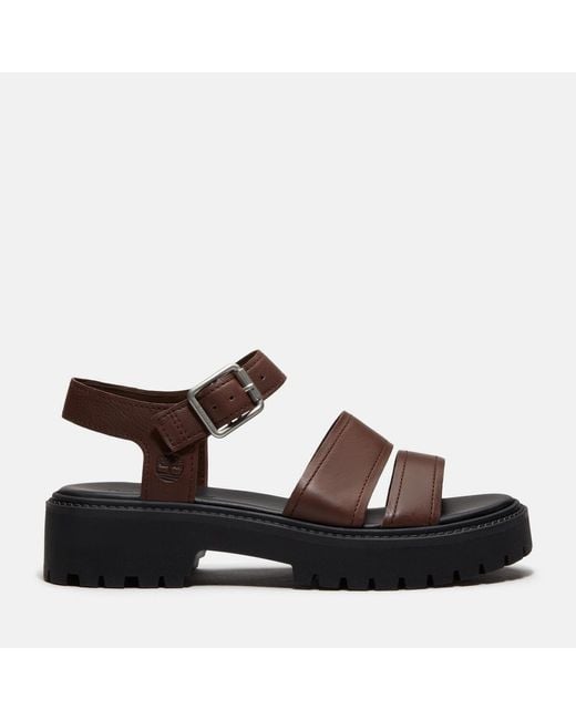 Timberland Brown Gladiator Flat Sandal