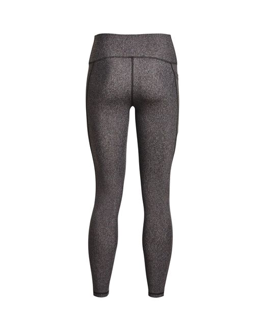 Under Armour Gray Heatgear No-Slip Waistband Full-Length Leggings
