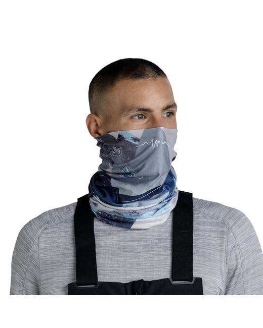 Buff Blue Thermonet Gaiter Neckwarmer Adults