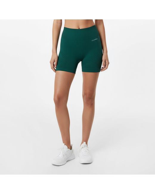 Usa Pro Green Usap Seamless 3 Inch Shorts