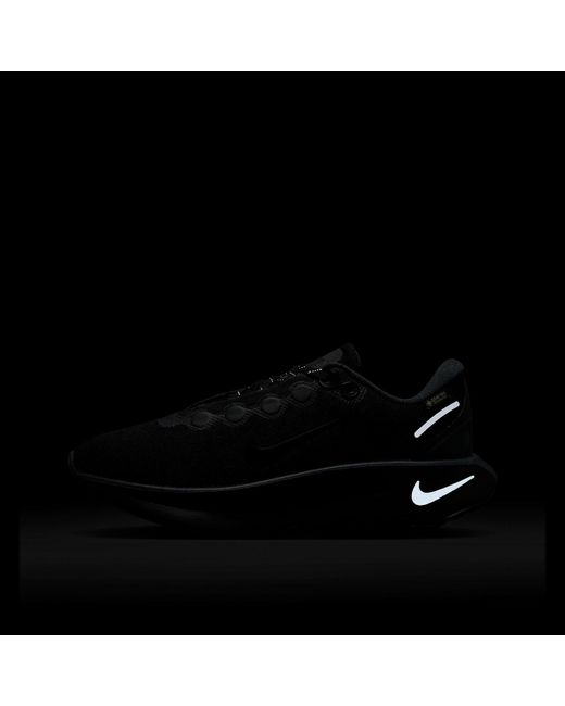 Nike Black Motiva Gore-Tex Weatherized Road Running Shoes Training