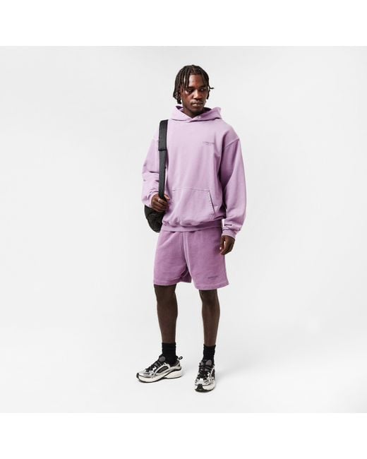 Represent Purple Woven Tailored Tracksuit Shorts for men