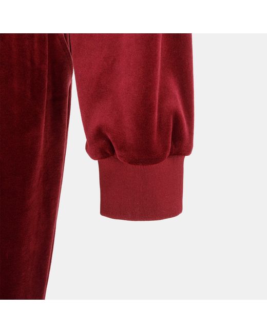 Miso Red Velour Tracksuit