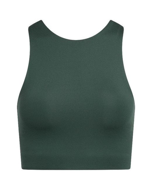 GIRLFRIEND COLLECTIVE Green Dylan Non Wired Medium Impact Sports Bra
