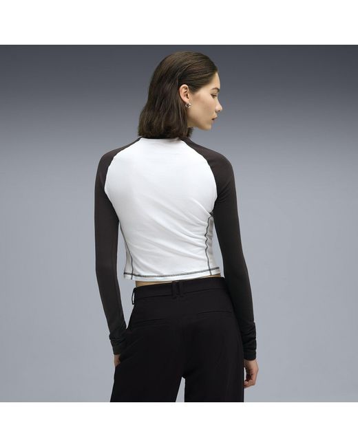 PUMA Black Baby Doll Long Sleeve T-Shirt