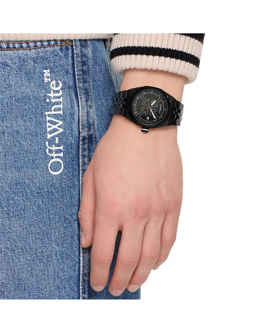 Off-White c/o Virgil Abloh Black No Grid Watch for men