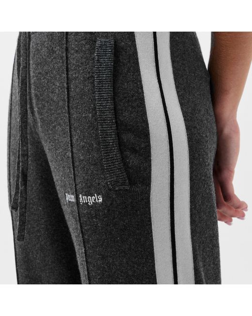 Palm Angels Gray Woven Relaxed Fit Joggers