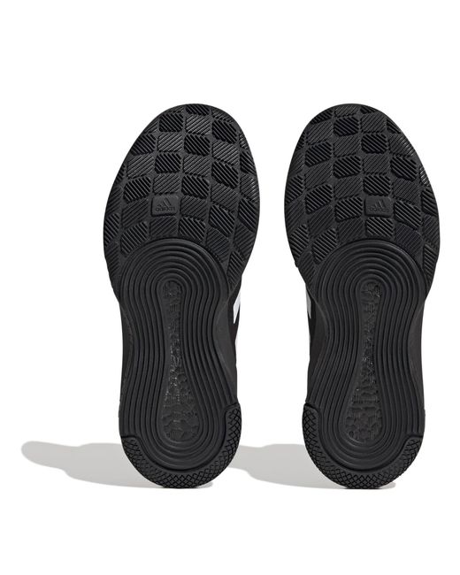 Adidas Black Crazyflight Mid Indoor Court Trainers