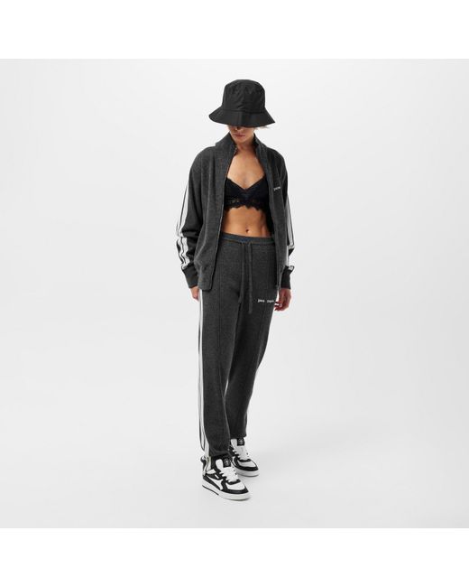 Palm Angels Gray Woven Relaxed Fit Joggers