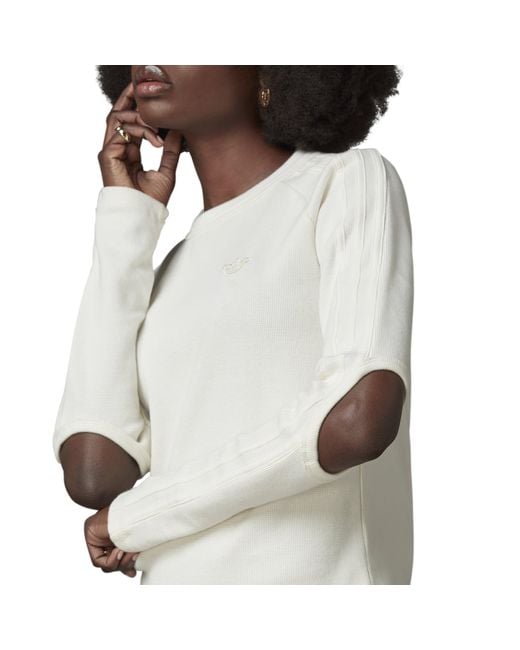 Adidas Originals Gray Waffle Long-Sleeve T-Shirt