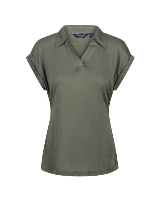 Regatta Green Lupine Short Sleeve Polo Shirt
