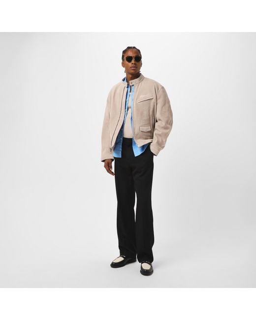 Represent Natural Structured Fit Bomber Jacket for men