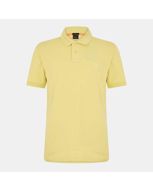 Boss Yellow Passenger Premium Design Polo Shirt for men