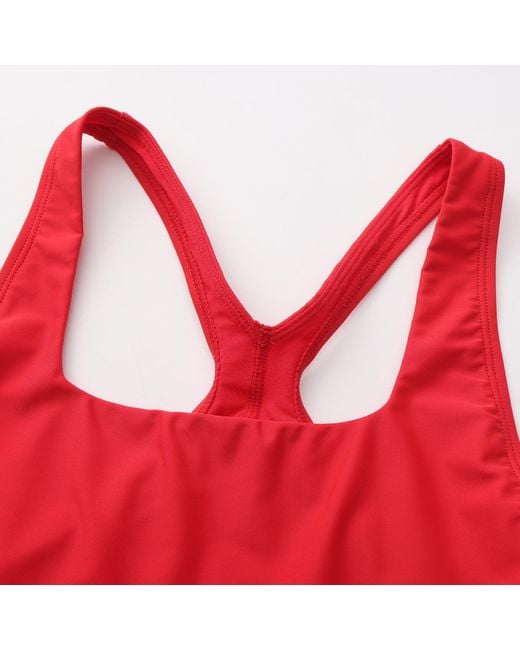 Slazenger 1881 Red Square Neck Suit