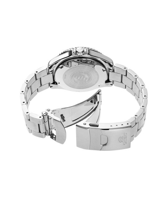 Orient Metallic Mako Iii Automatic Stainless Steel Bracelet Watch for men